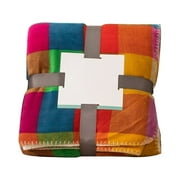 Clearance! Pedty Kids Fleece Throw Blanket Under $10 Electric Heated Blanket On 1Pc Lightweight Plush Fuzzy Cozy Soft Blankets and Throws for Sofa Orange